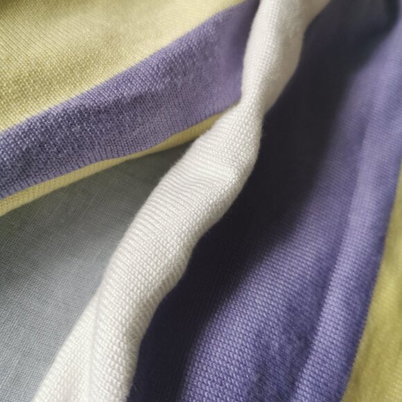 QED London cardigan in bold striped - Picture 9 of 10